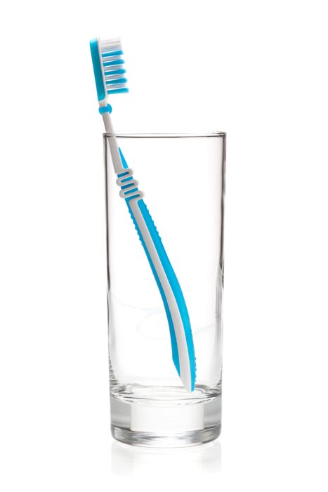 Zahnbürste in einem Glas